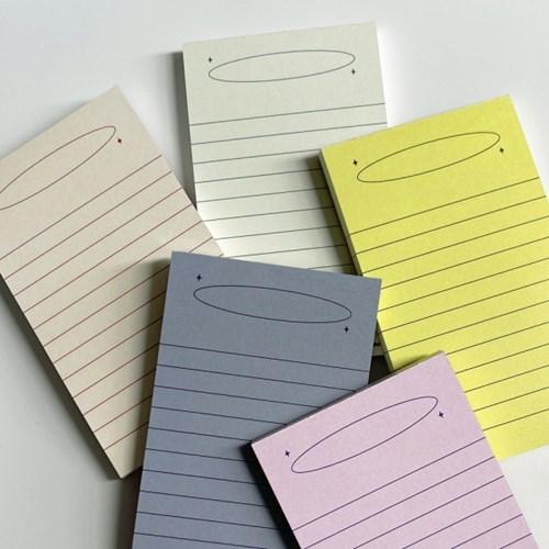 [레키문] COLOR MEMO PAD