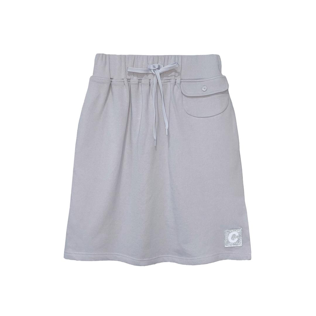 [JX] JXCXXX POCKET SKIRT (ICE BEIGE)