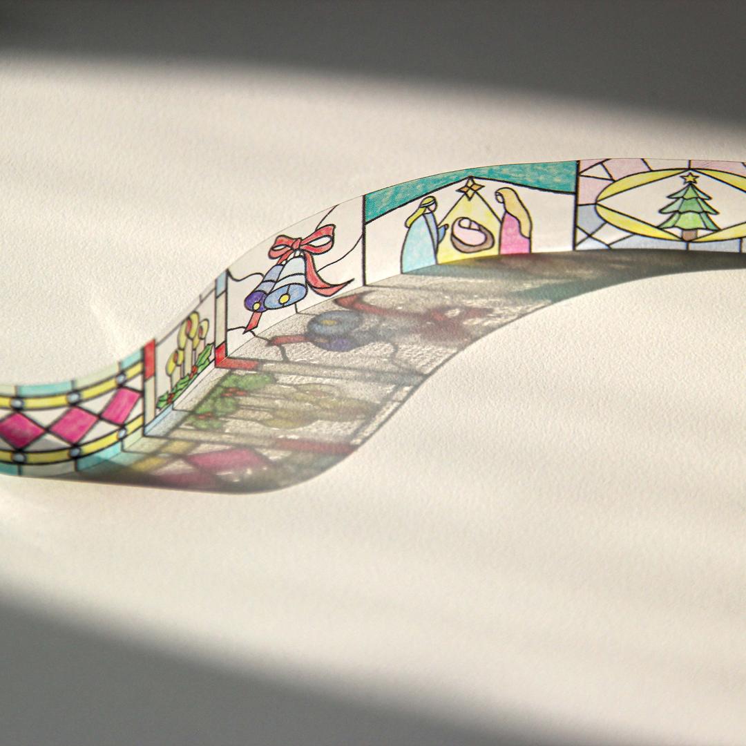 Stained Glass Clear Tape [The First Noël]