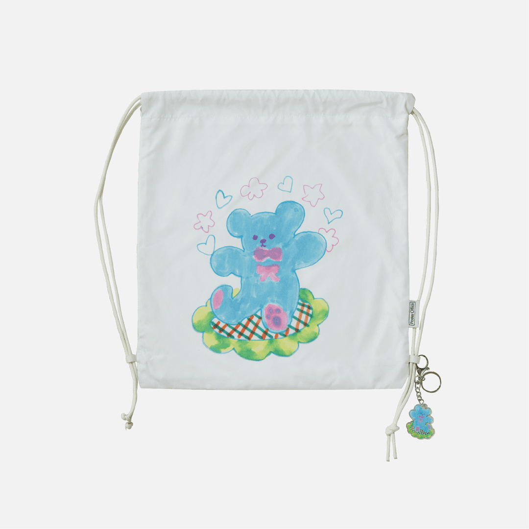 Bear String Backpack (with Keyring)