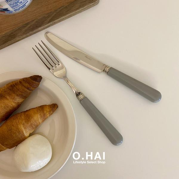 아베르트 뉴센나 커트러리 그레이 (5 type)