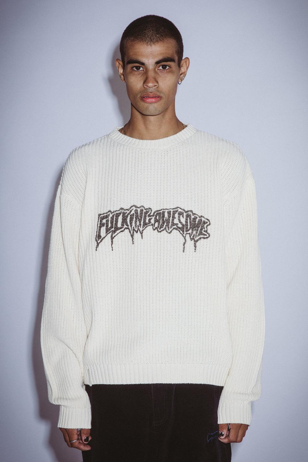 Drip Logo Knitted Sweater