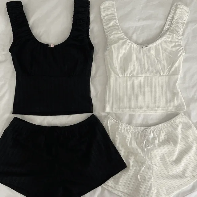 [핀터레스트mood/주문폭주❤️‍🔥] Pring rose set - 프링 로즈 세트 (2colors)