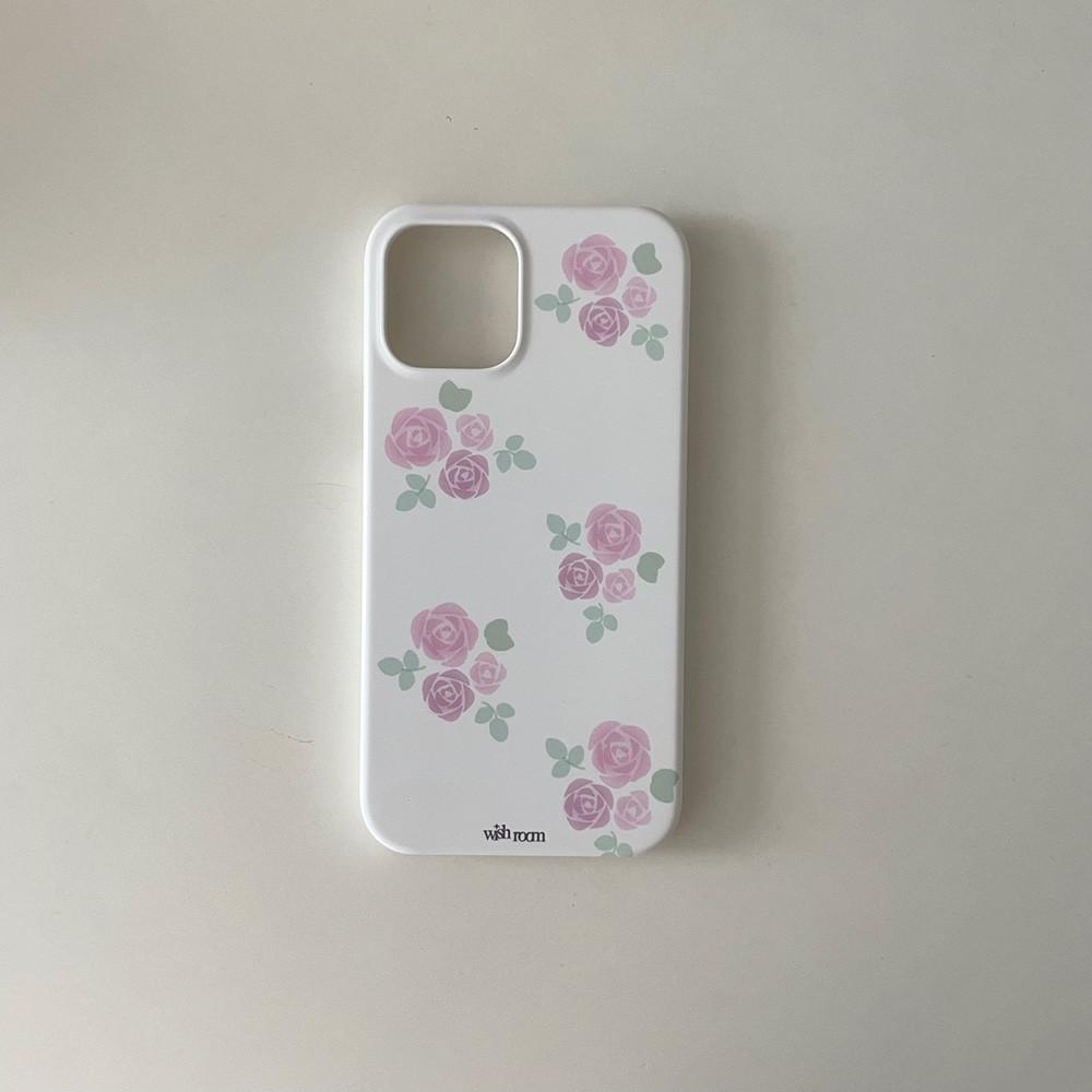 [위시룸] 폰케이스 장미 로즈가든 아이폰 15PRO