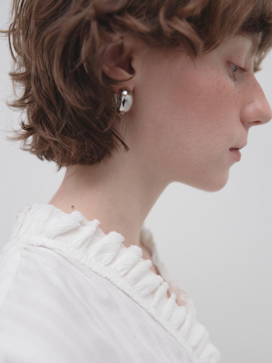 (12/5일부터 순차 발송예정)Winter Curly Blouse _ 2 colors