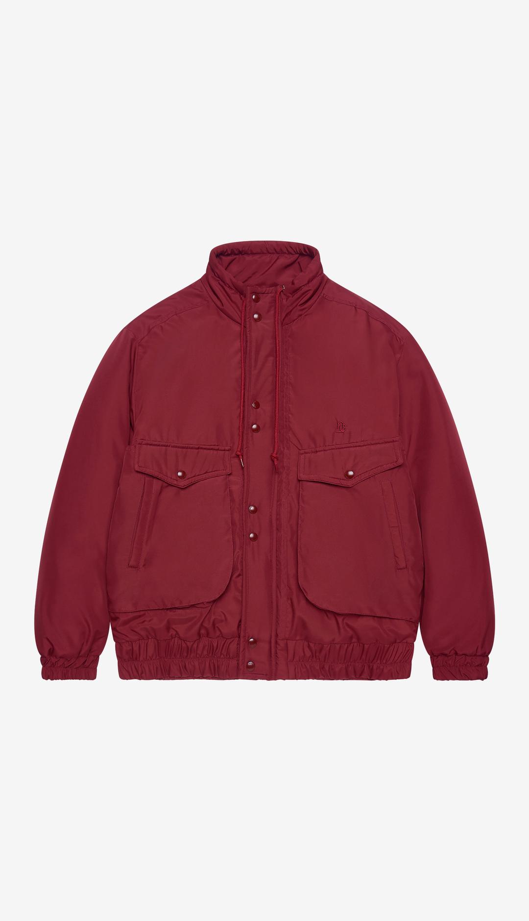 [12월 04일 예약발송]278. Pocket Jumper _ Deep Red