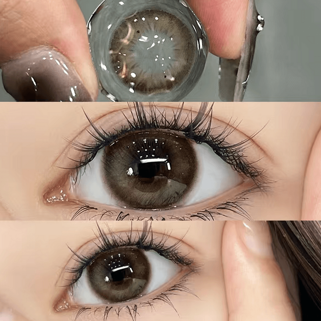 Lead Brown Contact Lenses(12 months wear)