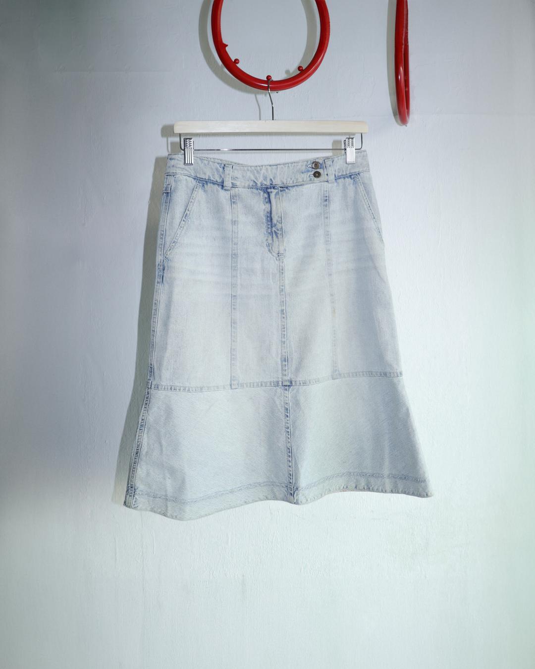 SPORTMAX  CODE denim skirt