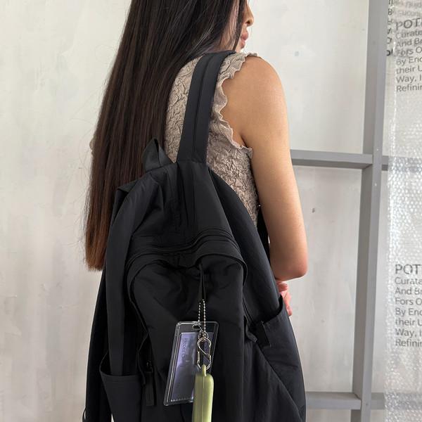 [10차리오더:바로출고] 0002 HideSlot Classic Backpack _Black