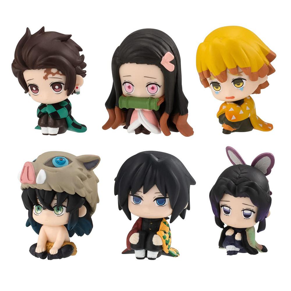 [해외]귀멸의 칼날 마치보우케 피규어 전 6종 세트