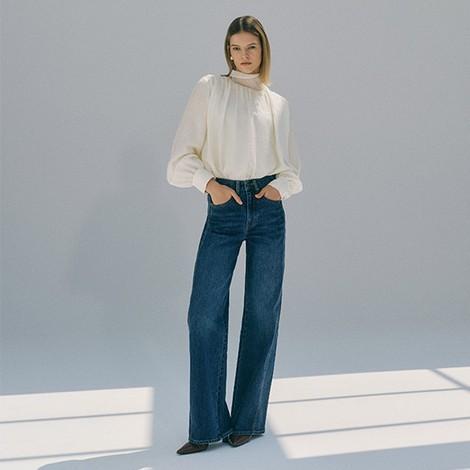 25FW 헤리티지 커브드 데님