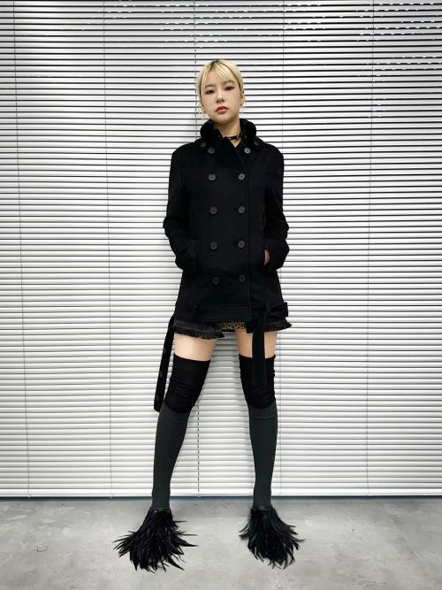 HIGH-NECK DOUBLE COAT