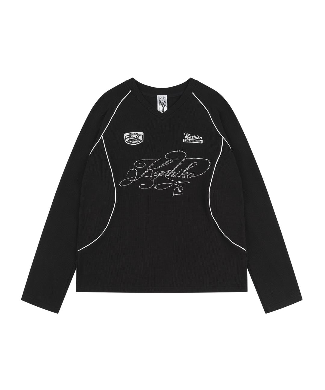 (9/29 Pre-Order) Waffle Rugby Tee Black