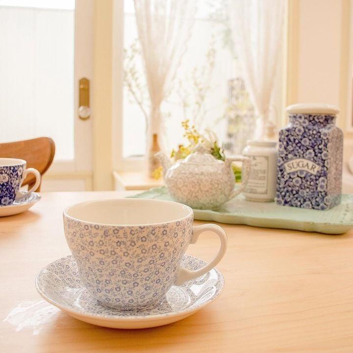 블루 펠리시티 브렉퍼스트 컵(1P)&소서(1P) 세트