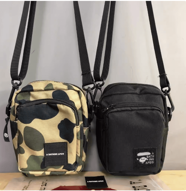 일본잡지부록 베이프 블랙 미니 크로스백