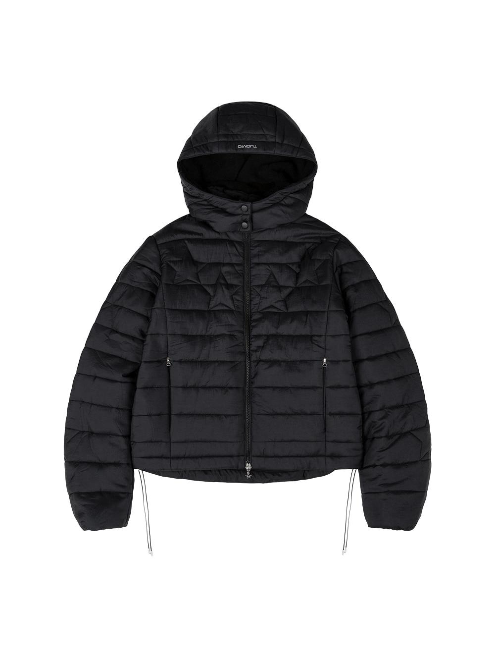 STAR PADDED JACKET [BLACK]