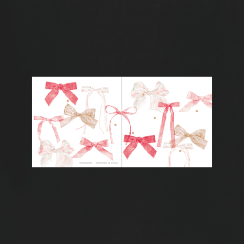 작은역동성 Red ribbon card