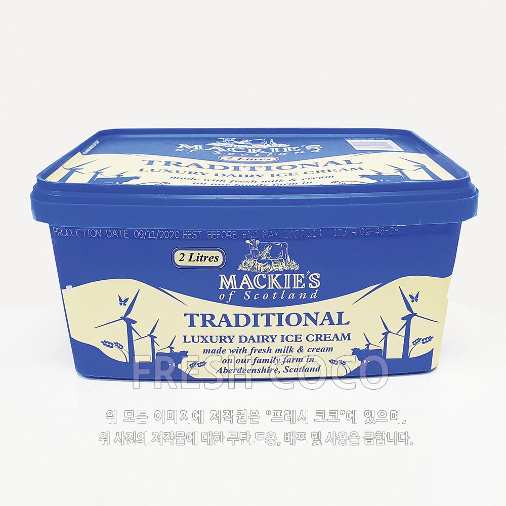 코스트코 맥키스 데어리 아이스크림 2L 아이스박스포장 [원산지:영국산(코스트코)]