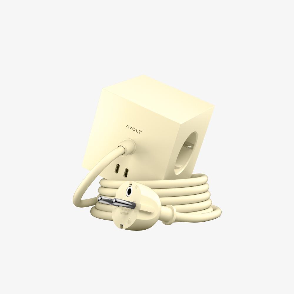 [AVOLT] Square 1 USB-C, 아이스 옐로우 (23065)
