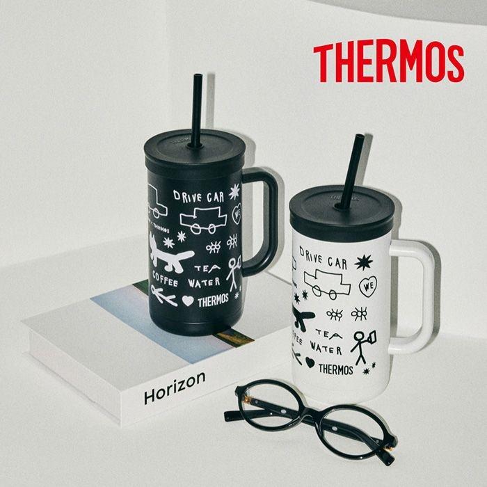 써모스X이나피스퀘어 더 콤팩트 스트로 컵앤텀블러 720ml / TKHA-720KC