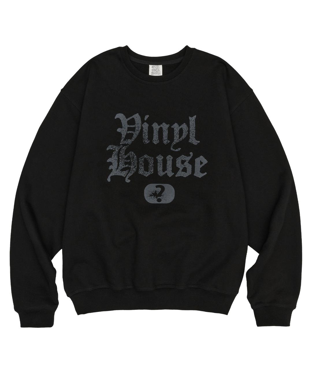 QUESTION MARK SWEATSHIRT BLACK (VH2ESUM440A)