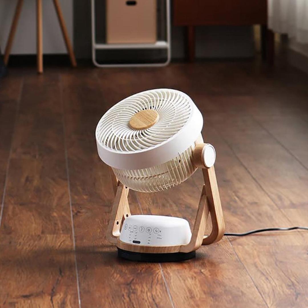 [해외] 엔틱 우드 에어 써큘레이터 선풍기 (간편세척)