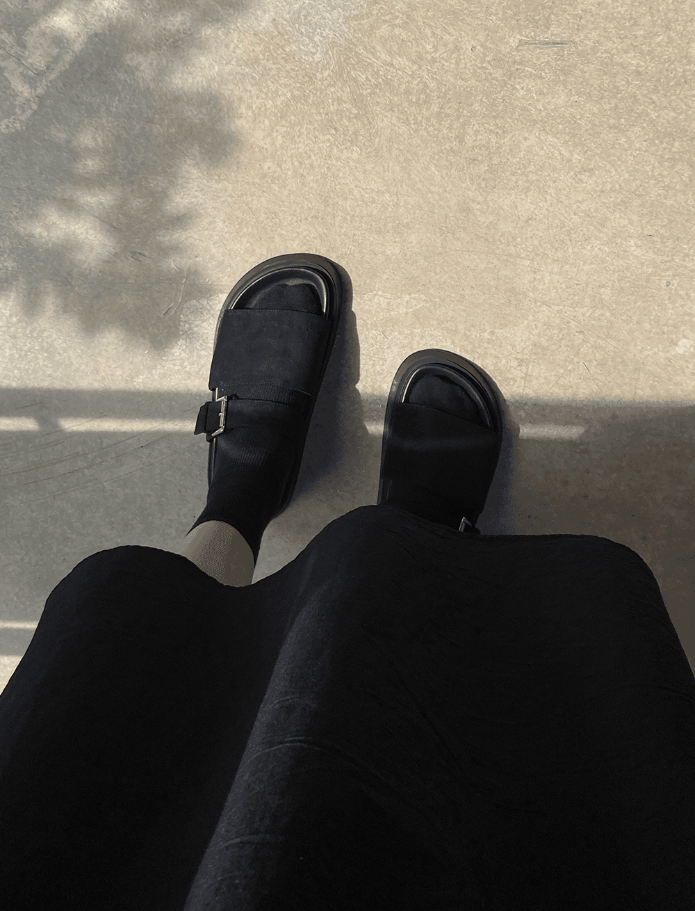 볼드 버클 슬리퍼 (2c)