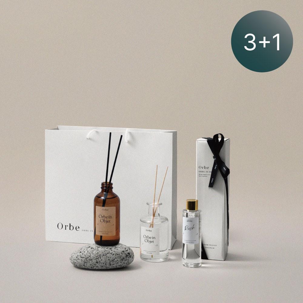 오르브 실내 디퓨저 방향제 화장실 생화향 천연 우디향 편백 피톤치드 교보문고 디퓨저 선물 : 오르브