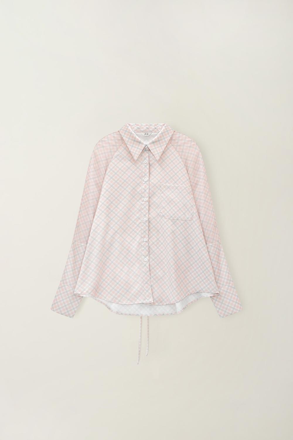 [Exclusive] BLUEBERRY TART CHECK SHIRT_TT5S102PK