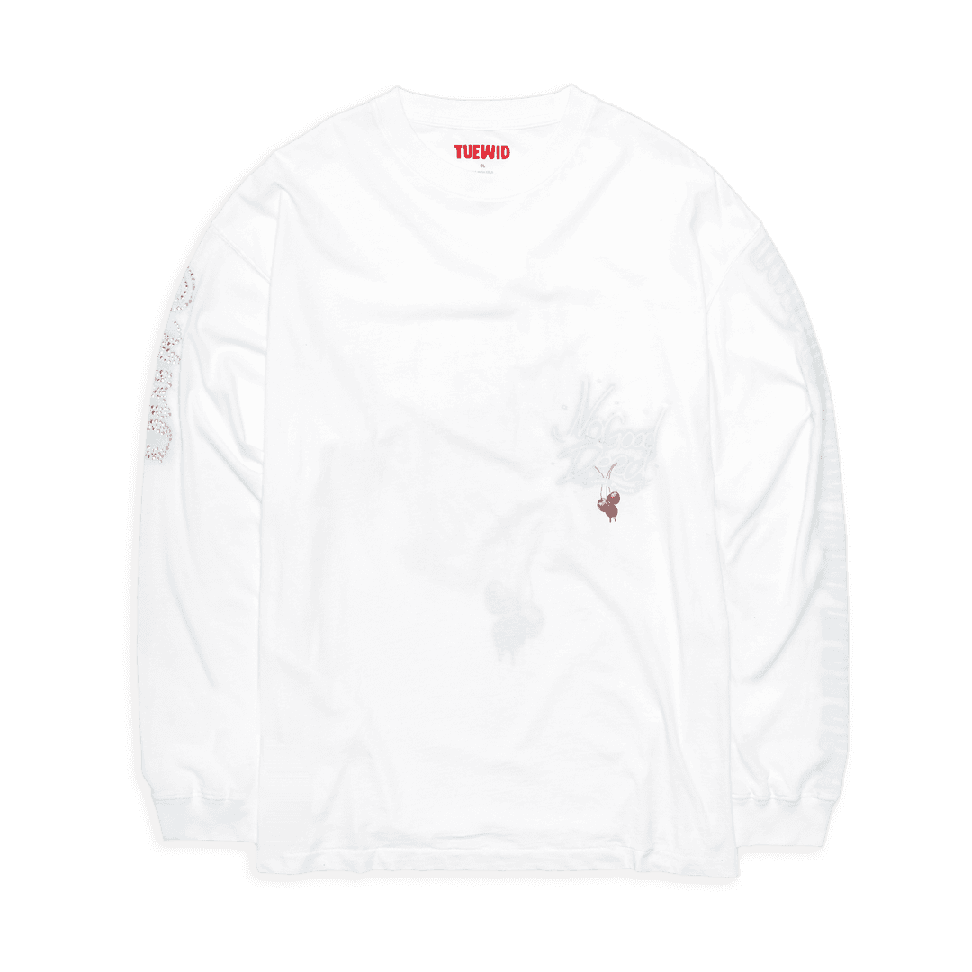 Tuewid No good deed cherry ver.2 longsleeve t-shirts