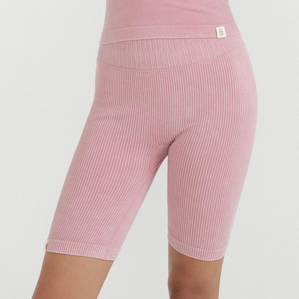 심리스 5부 레깅스