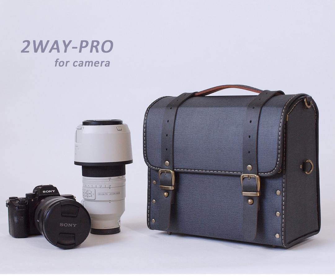 [DSLR 미러리스 카메라가방] 2WAY-PRO JEAN그레이블랙