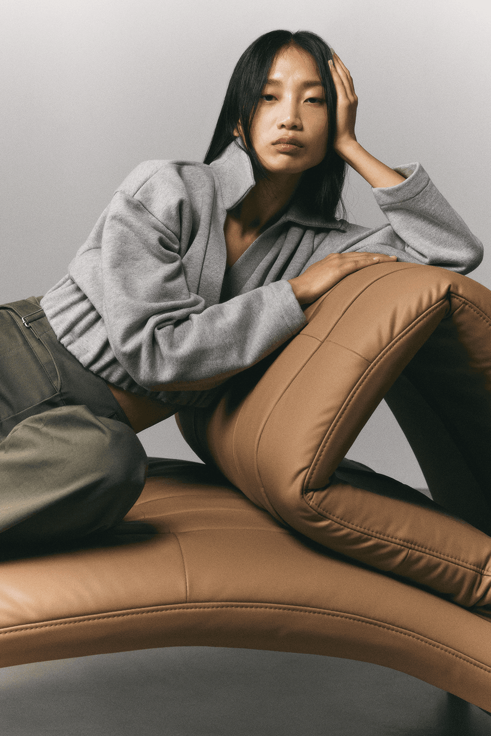 Rillu Sweat Shirt, Grey