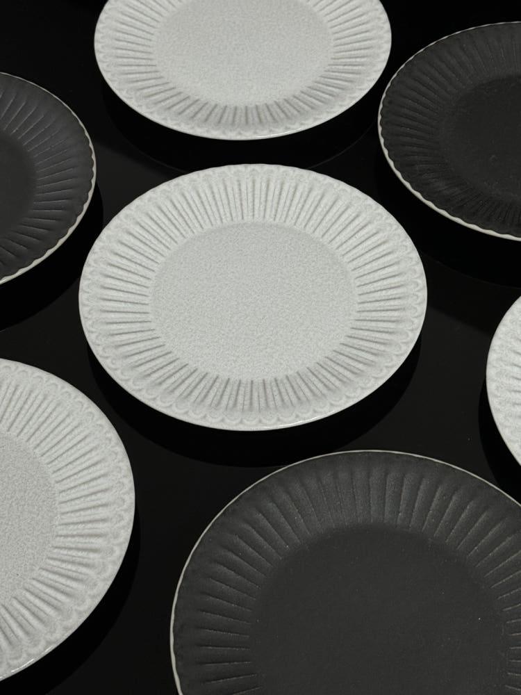 [플라워 플레이트] 16cm 일본 도자기 접시 플레이팅