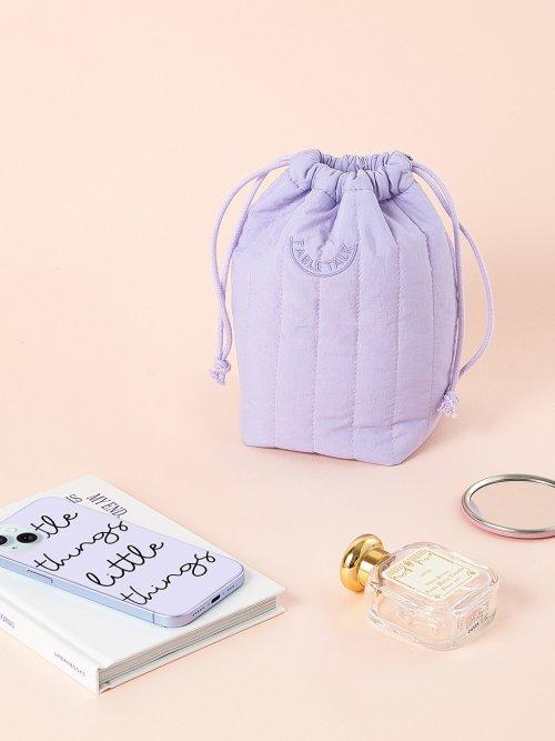 패딩 스트링 파우치 (5컬러)_복주머니 구름 파우치