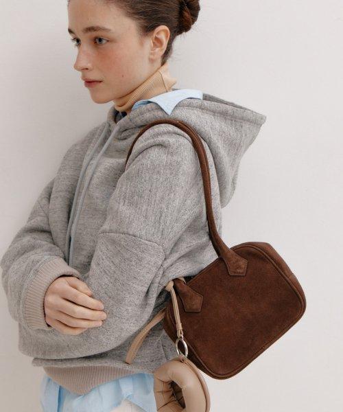 Urban Bowling Tote Bag (Brown Suede)
