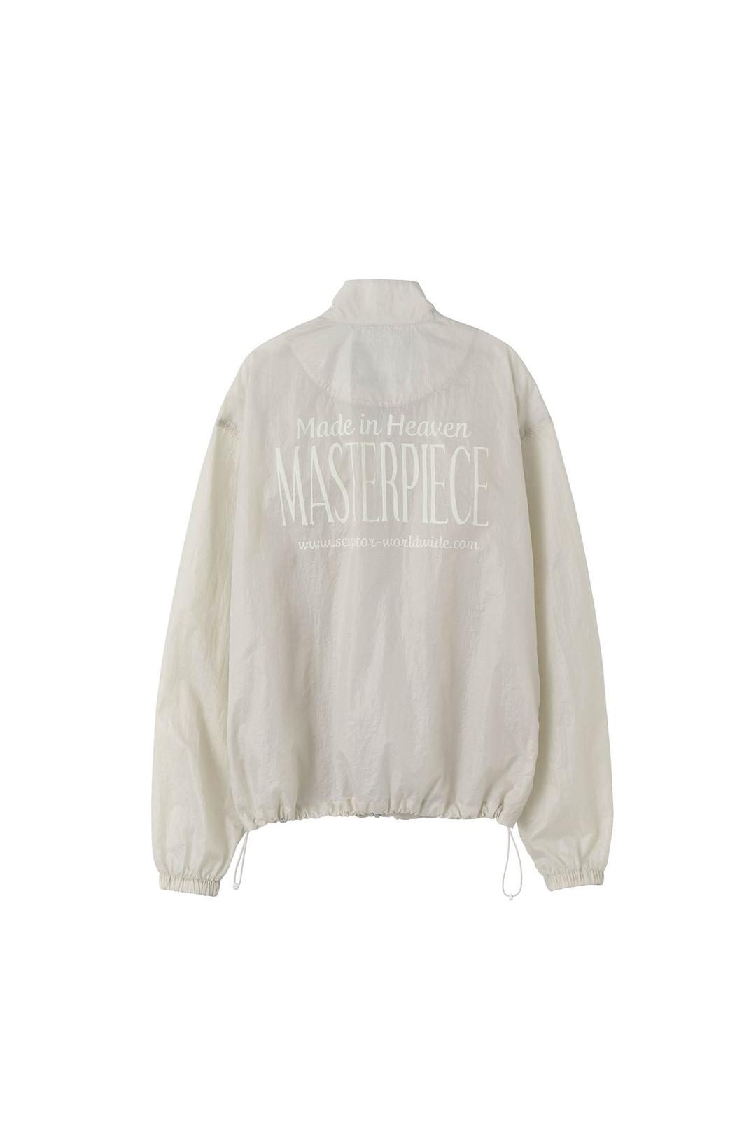 Glossy Nylon Jacket Raw