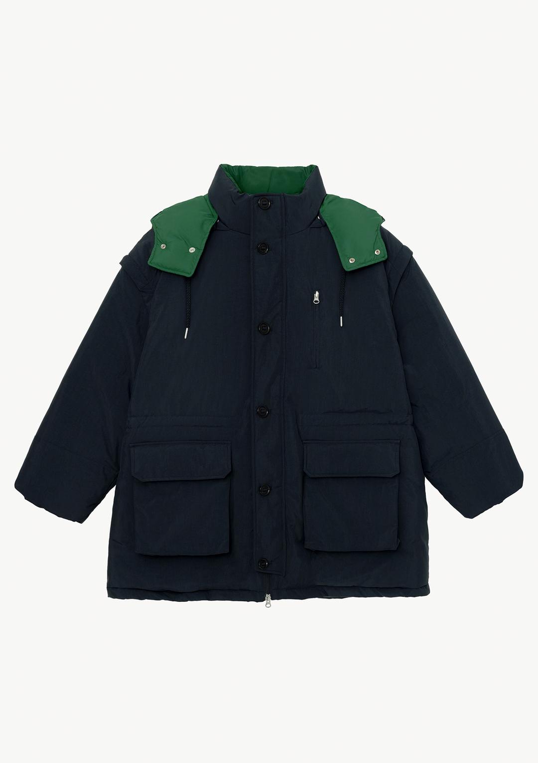 Nord Detachable Jacket in Navy