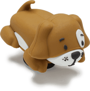 3D 귀여운 강아지