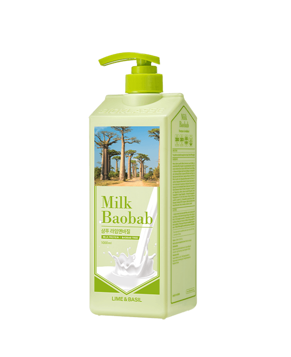 밀크바오밥 오리지널 샴푸 라임앤바질 1000ml