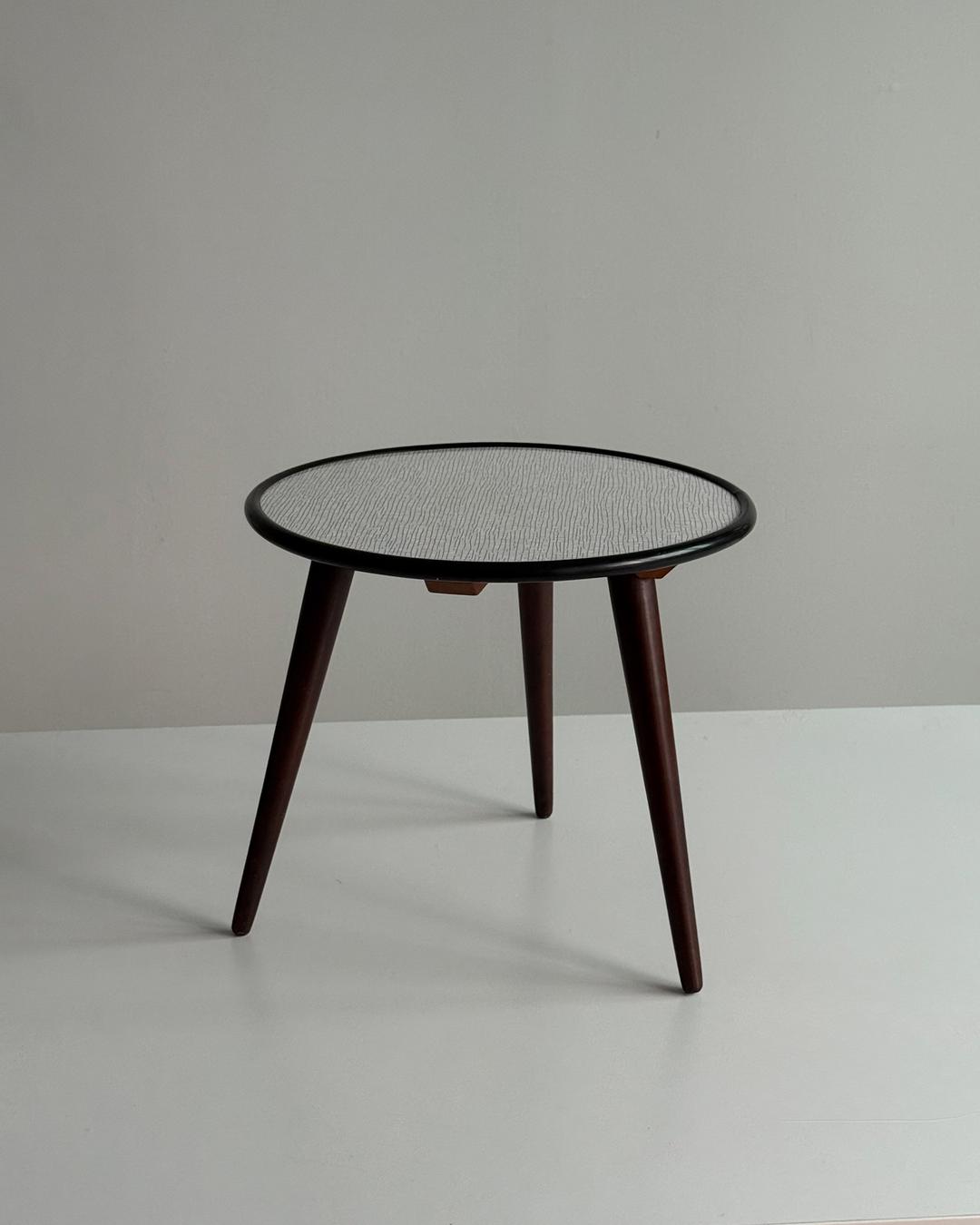 60s German Round Plant Stool