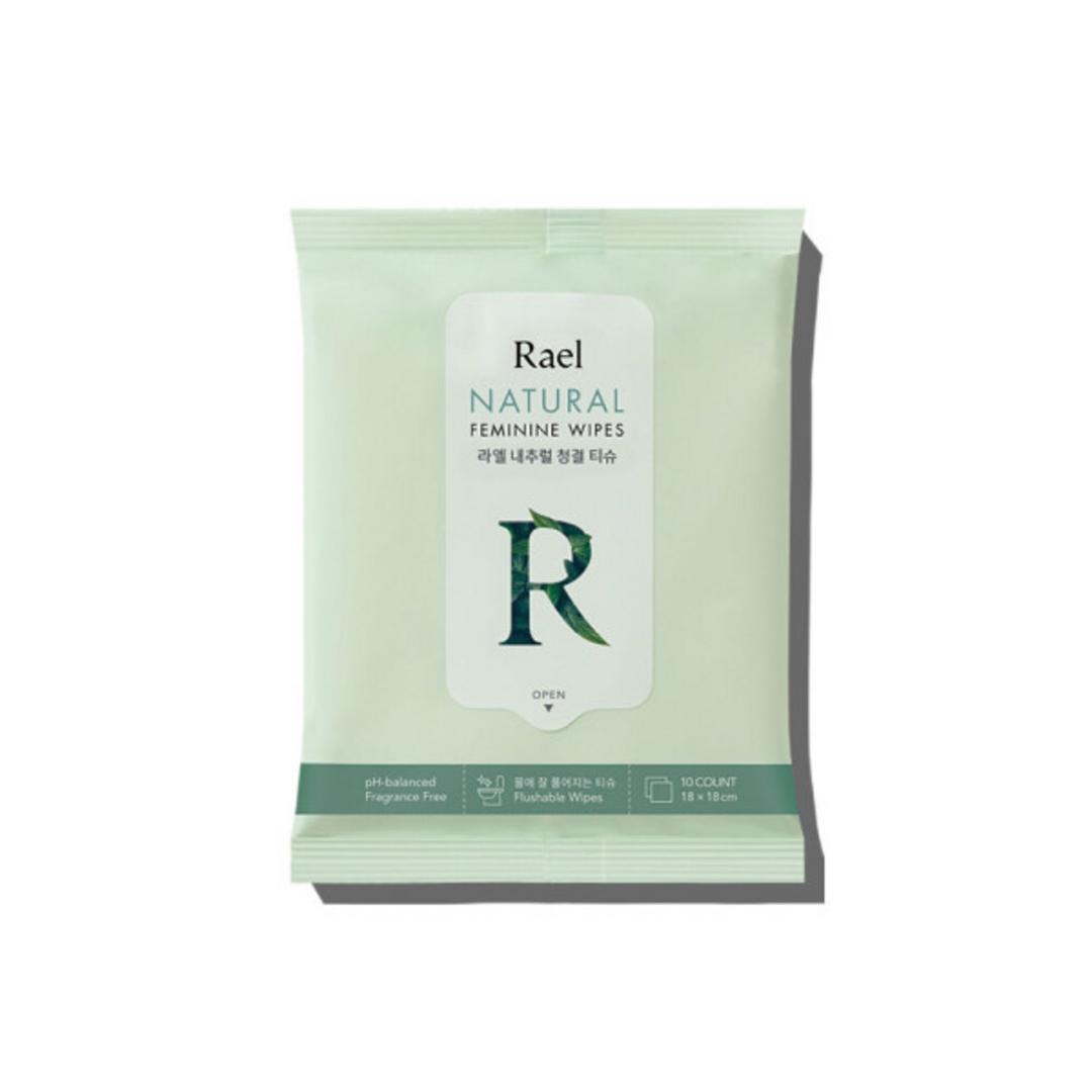라엘 내추럴 청결 티슈 10매 - 여성청결제 | 쿠팡