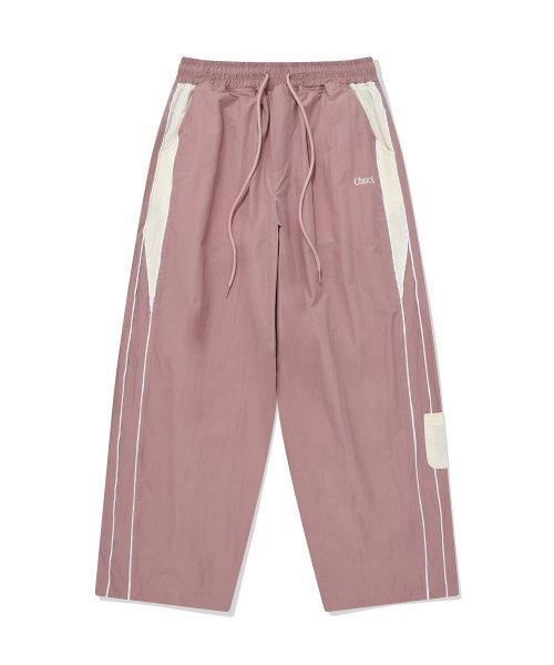 척(CHUCK)  컬러링 나일론 트랙 팬츠 (빈티지 핑크) - 사이즈 & 후기 | 무신사
