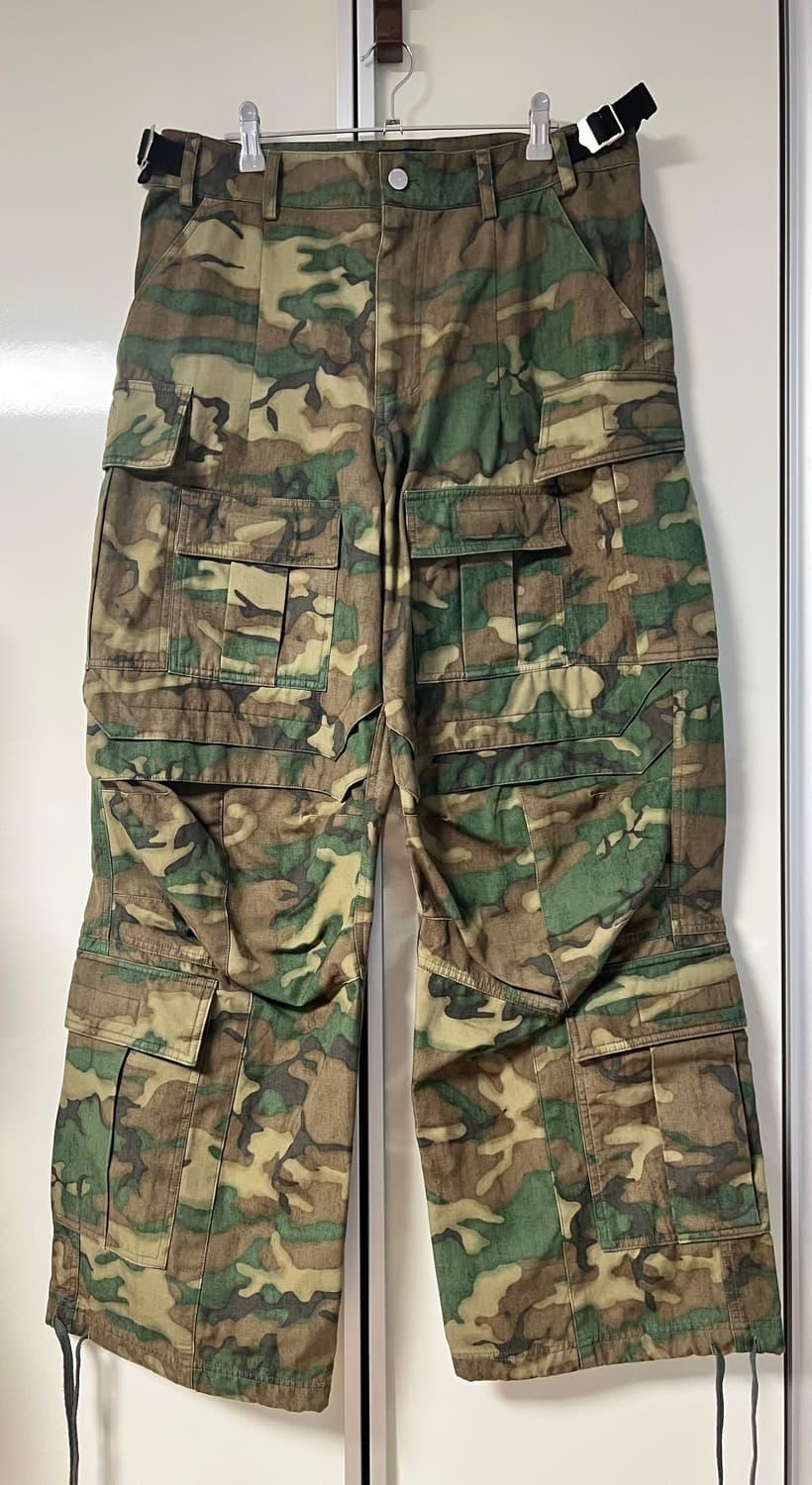 파아카이브 파프롬왓 카모 팬츠 2사이즈 | 후루츠패밀리