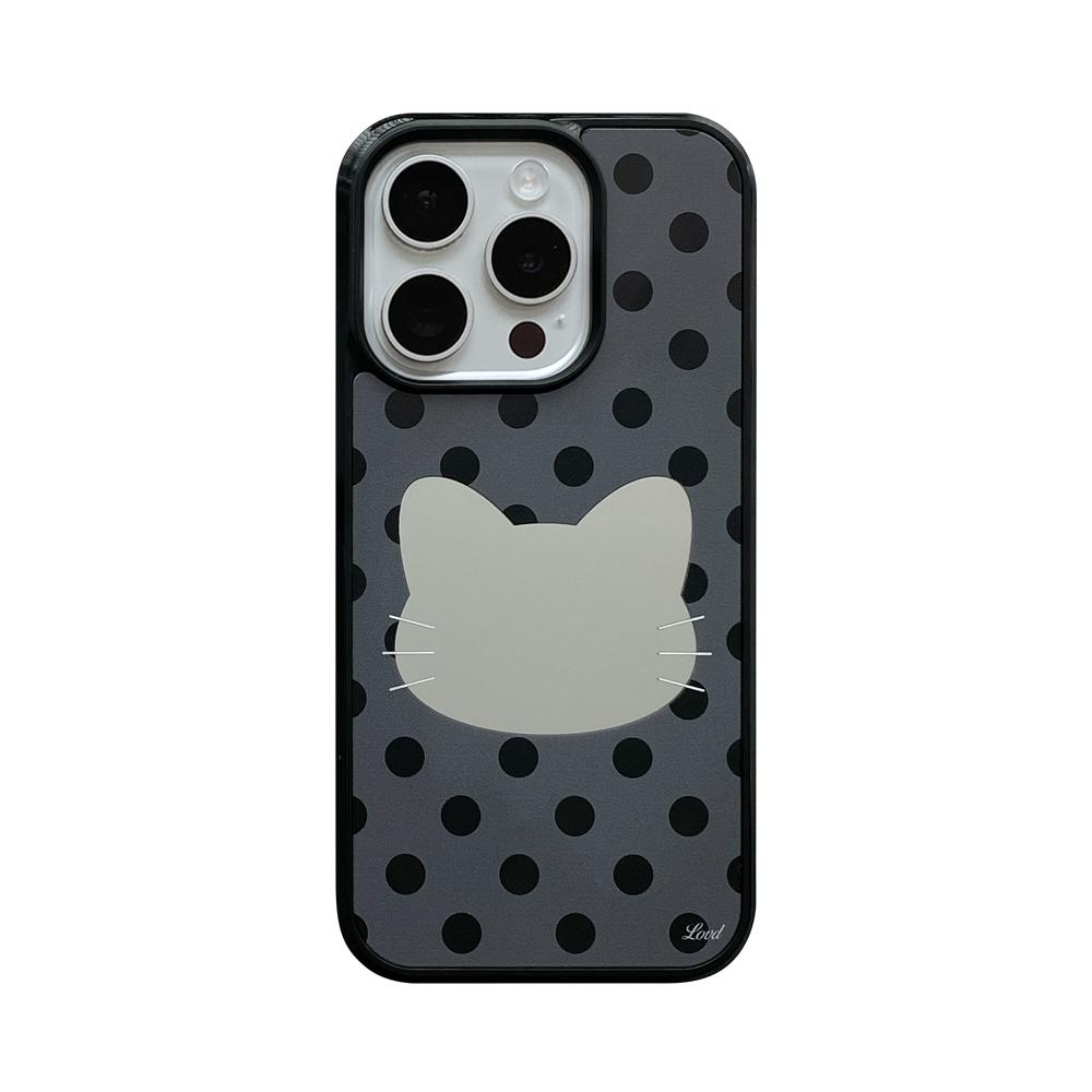 WANNA BE A CAT PHONE CASE (mirror bumper)