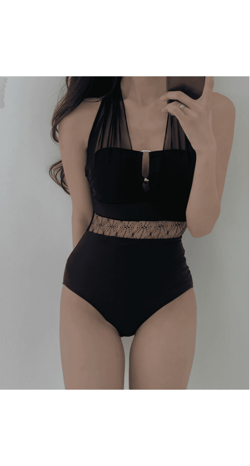 See-through Monokini