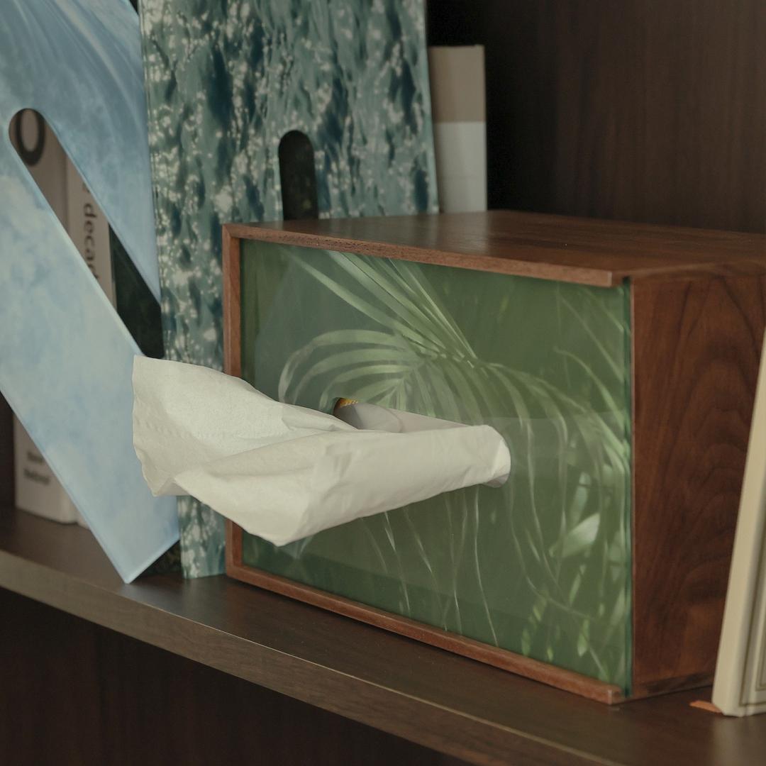 tissue stand case 우드 휴지케이스