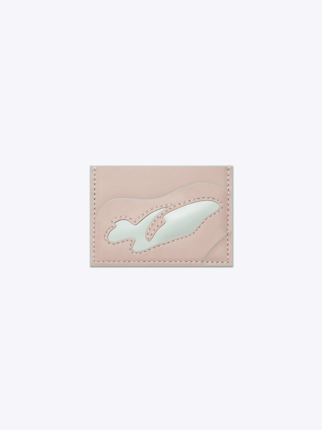[冬,動花] DONG-HWA Card Wallet | Pale Pink&Green
