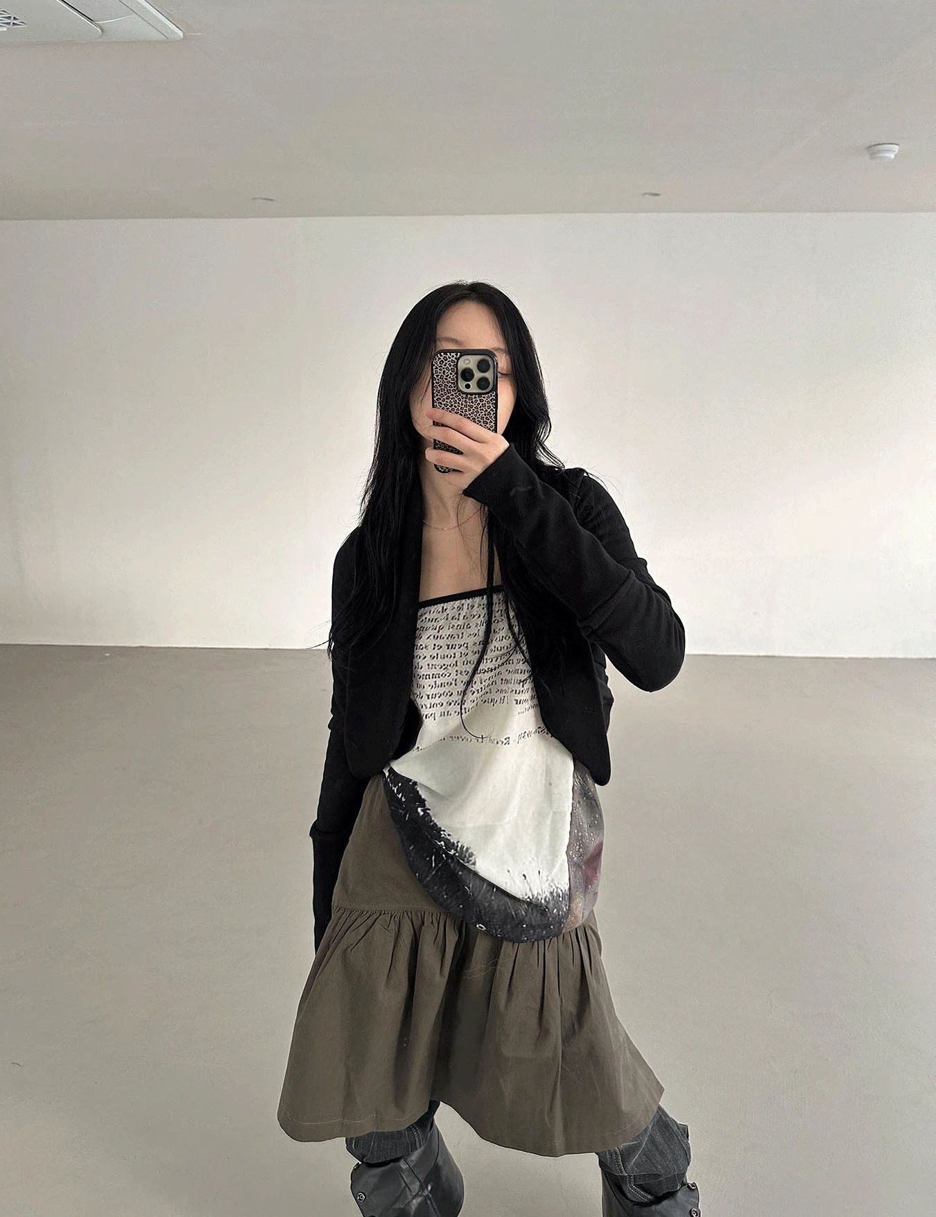 sweat bolero cardigan (2color)