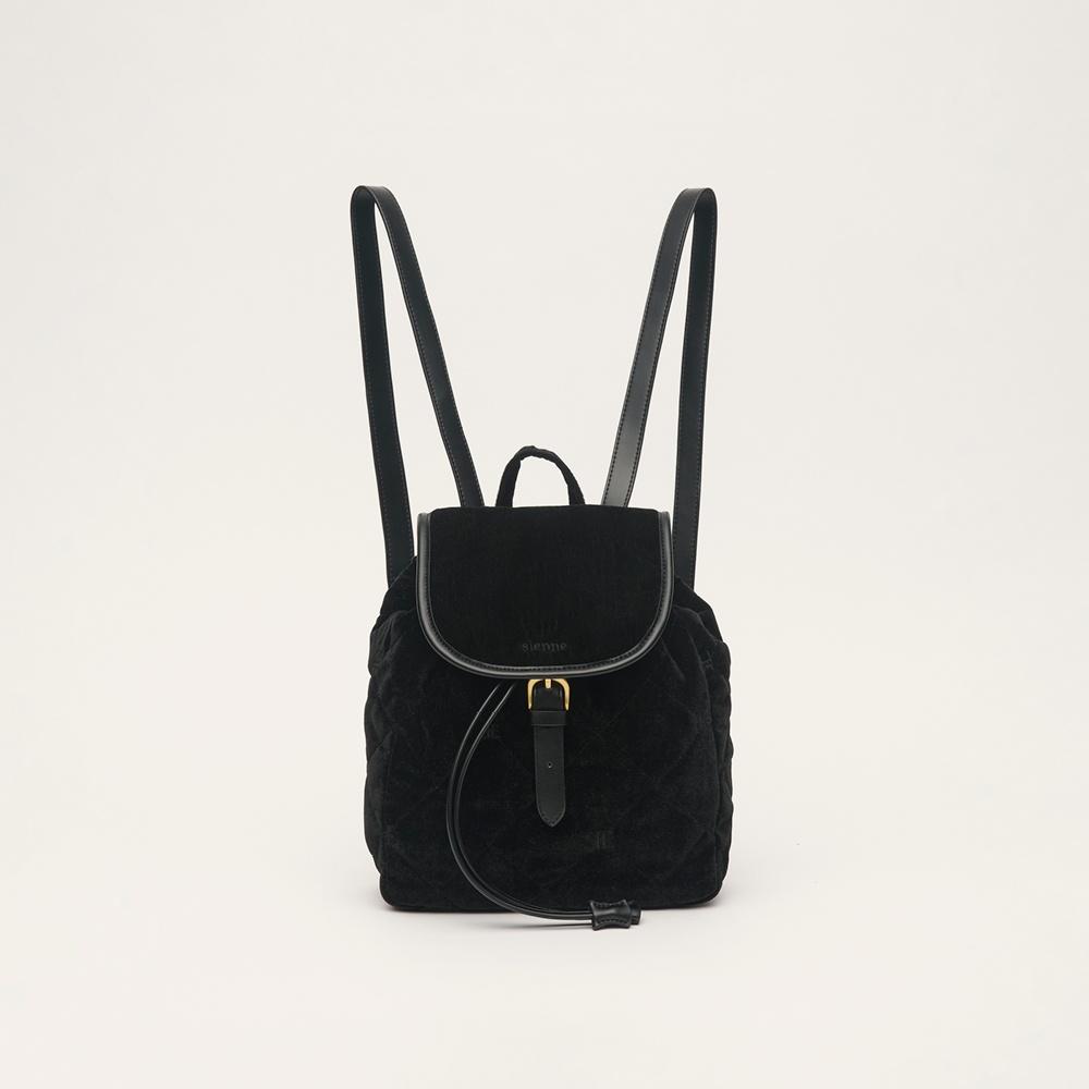 Nouvelle Velvet Bag (Black)